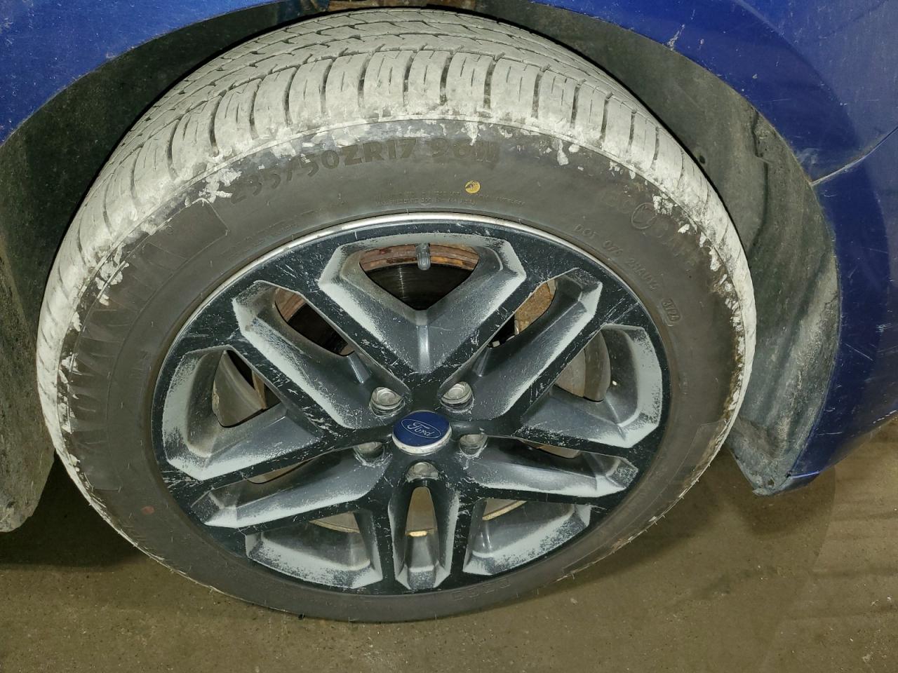 2013 Ford Fusion Se Blue vin: 3FA6P0H77DR232193 Damage: Right Front Wheel, Chipped, 10 Or More