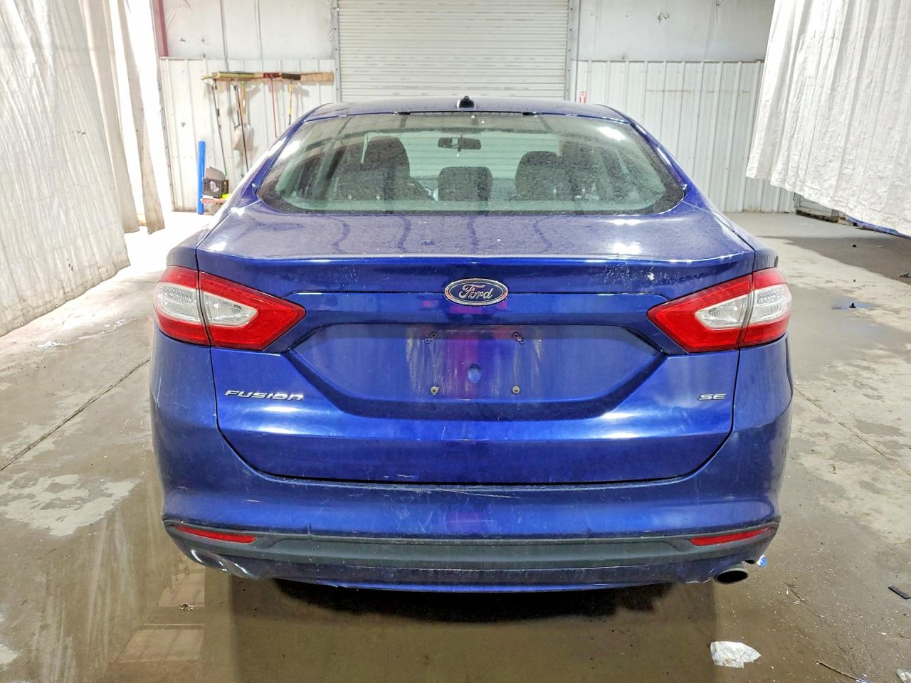 2013 Ford Fusion Se Blue vin: 3FA6P0H77DR232193