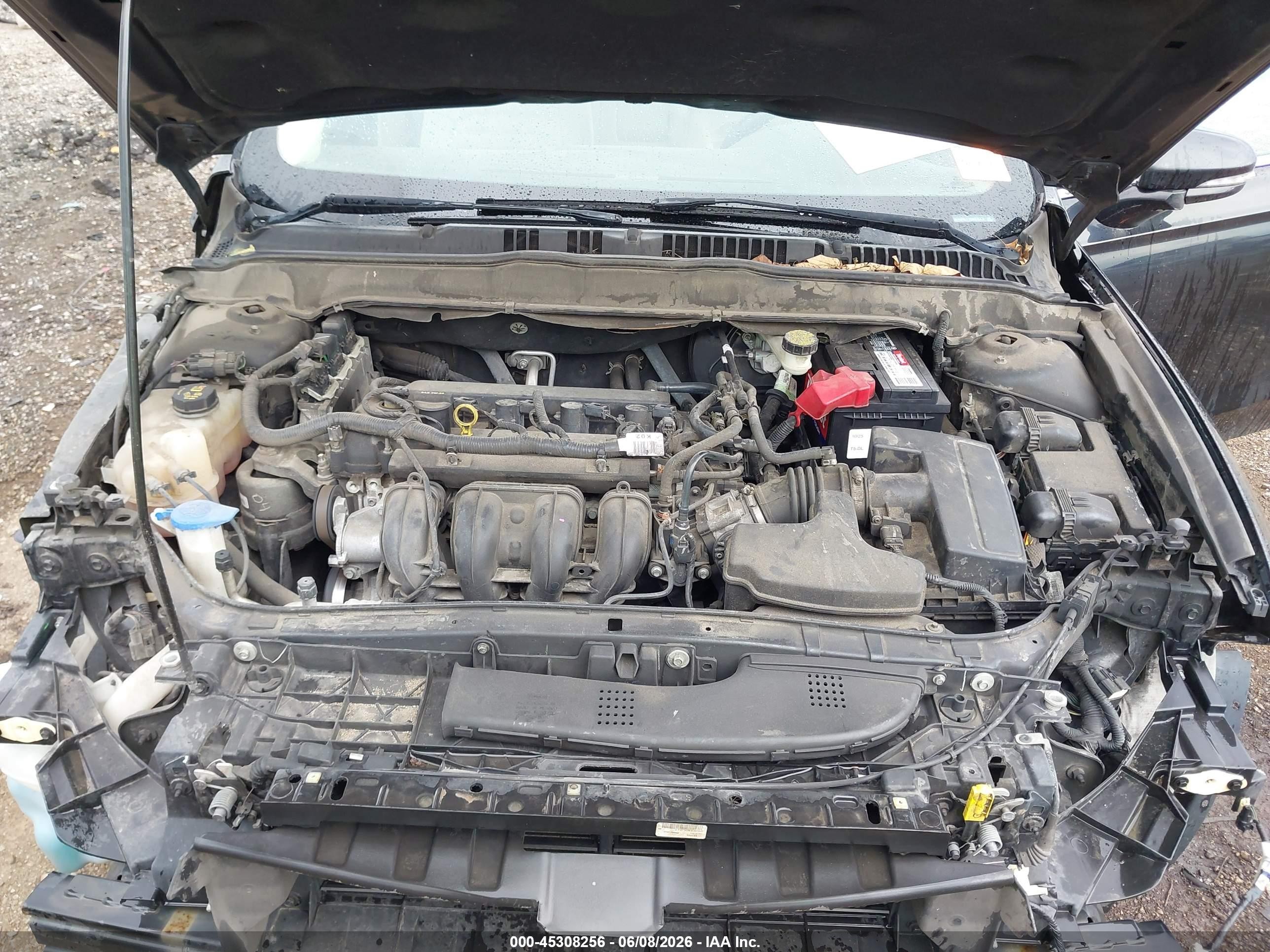 2013 Ford Fusion Se Черный vin: 3FA6P0H77DR278316
