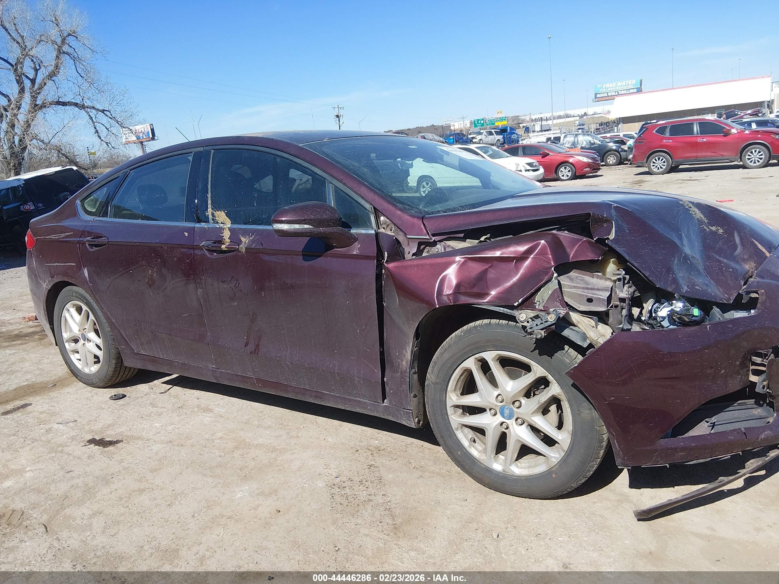 2013 Ford Fusion Se Maroon vin: 3FA6P0H77DR281118