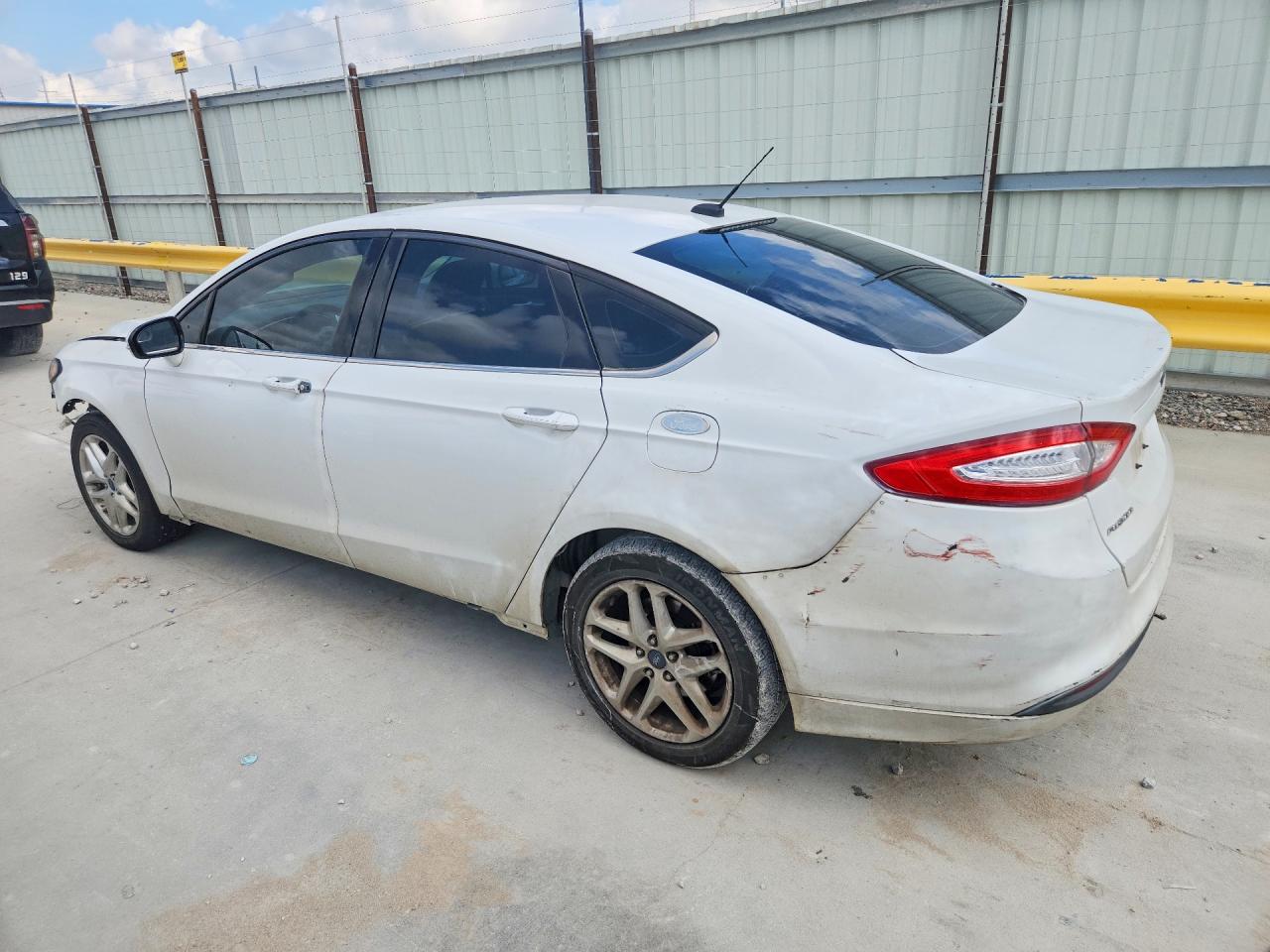 2013 Ford Fusion Se White vin: 3FA6P0H77DR292779