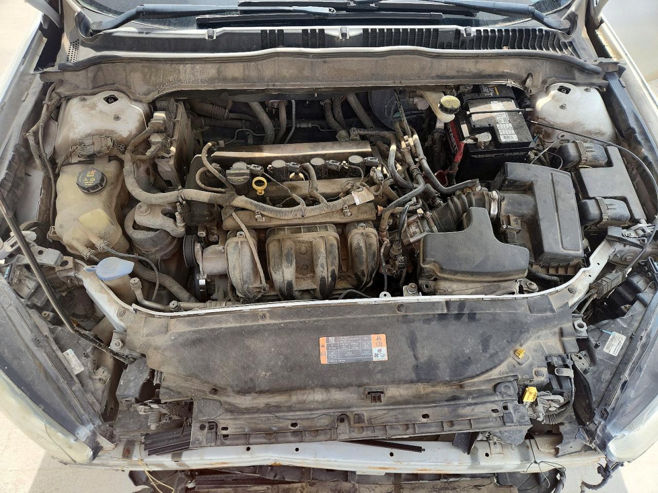 2013 Ford Fusion Se White vin: 3FA6P0H77DR292779