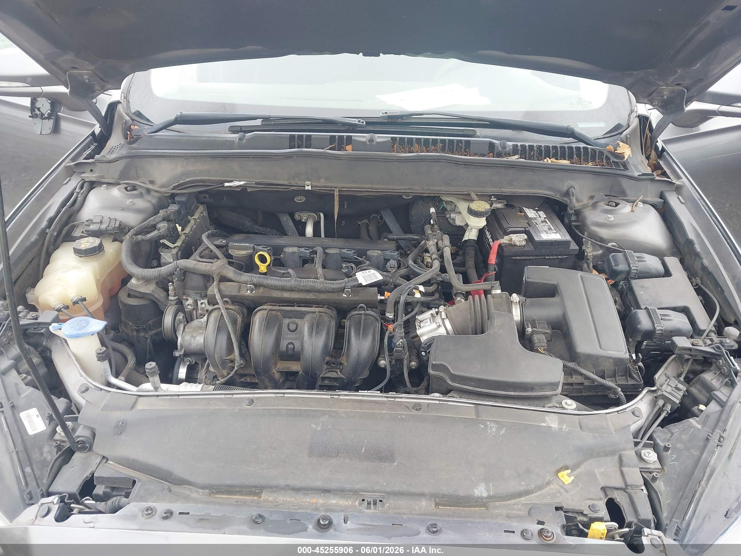 2013 Ford Fusion Se Gray vin: 3FA6P0H77DR295049