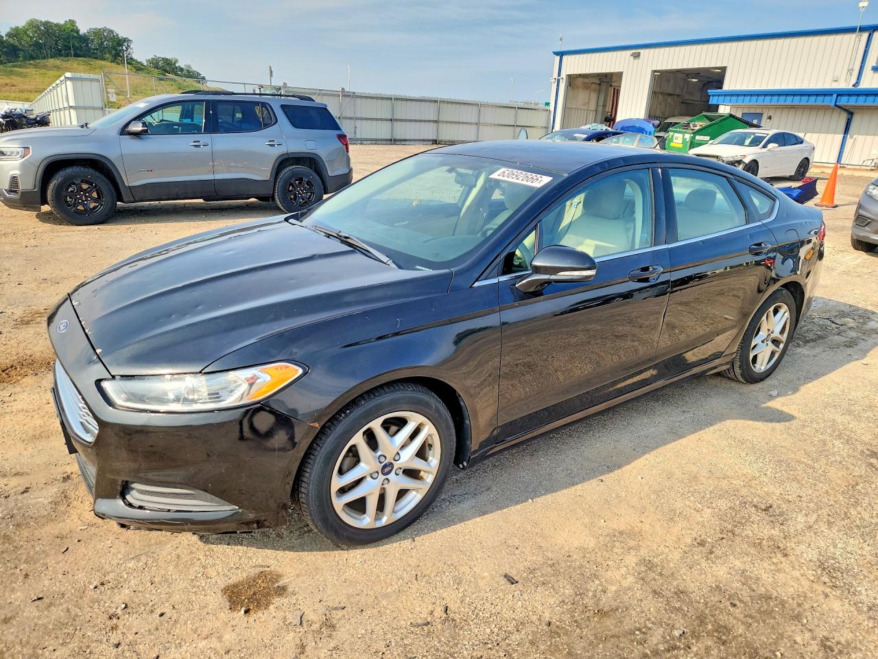 2013 Ford Fusion Se Black vin: 3FA6P0H77DR312478