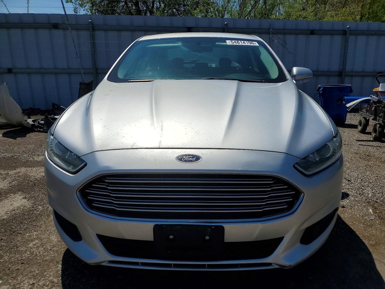 2013 Ford Fusion Se Silver vin: 3FA6P0H77DR314294