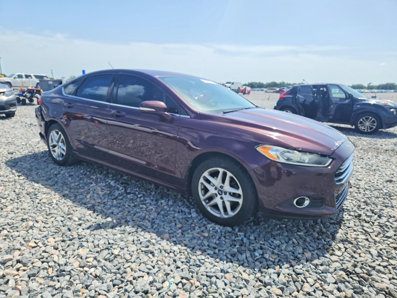 2013 Ford Fusion Se Бордовый vin: 3FA6P0H77DR356626