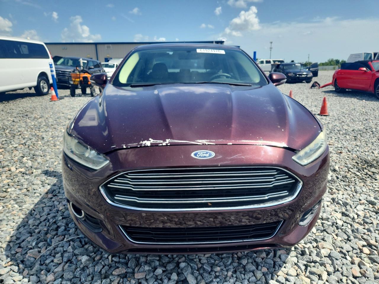 2013 Ford Fusion Se Бордовый vin: 3FA6P0H77DR356626