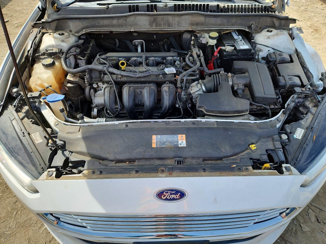 2013 Ford Fusion Se White vin: 3FA6P0H77DR376309