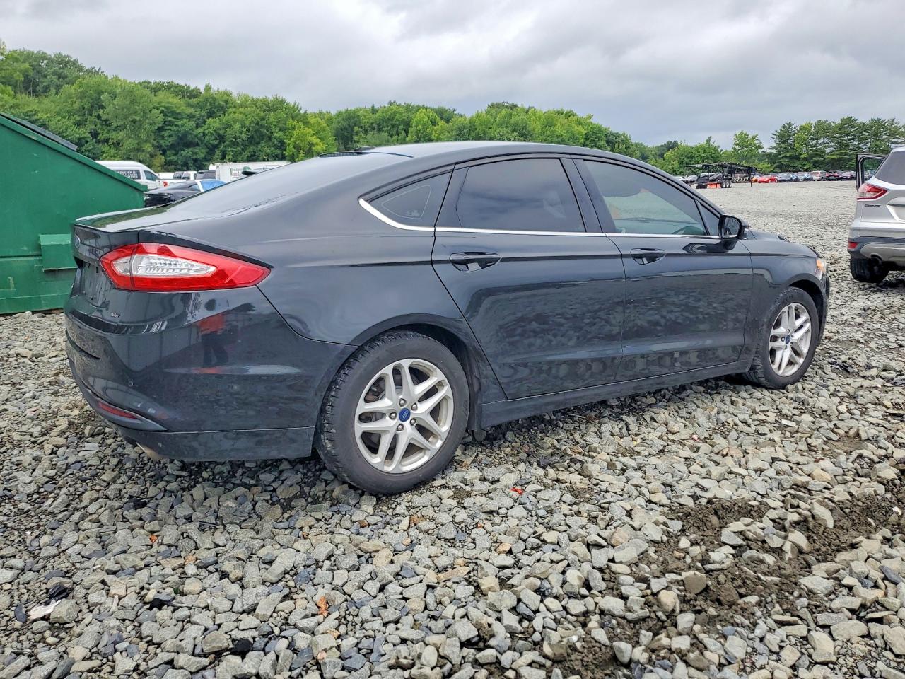 2014 Ford Fusion Se Black vin: 3FA6P0H77ER105719