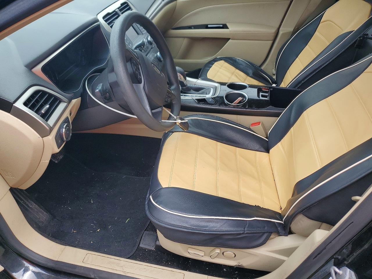 2014 Ford Fusion Se Black vin: 3FA6P0H77ER105719
