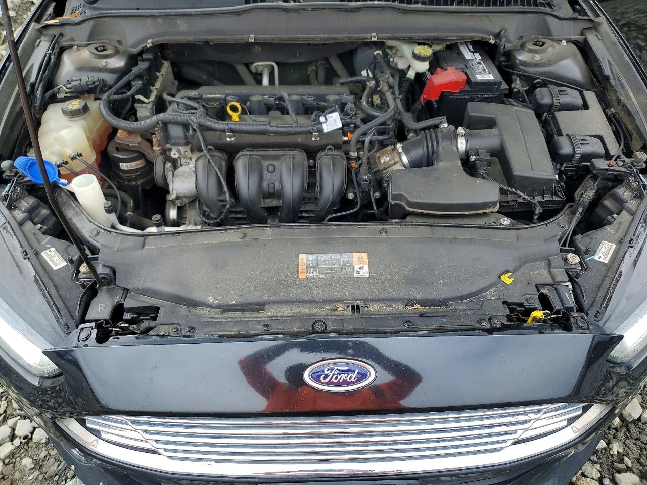 2014 Ford Fusion Se Black vin: 3FA6P0H77ER105719