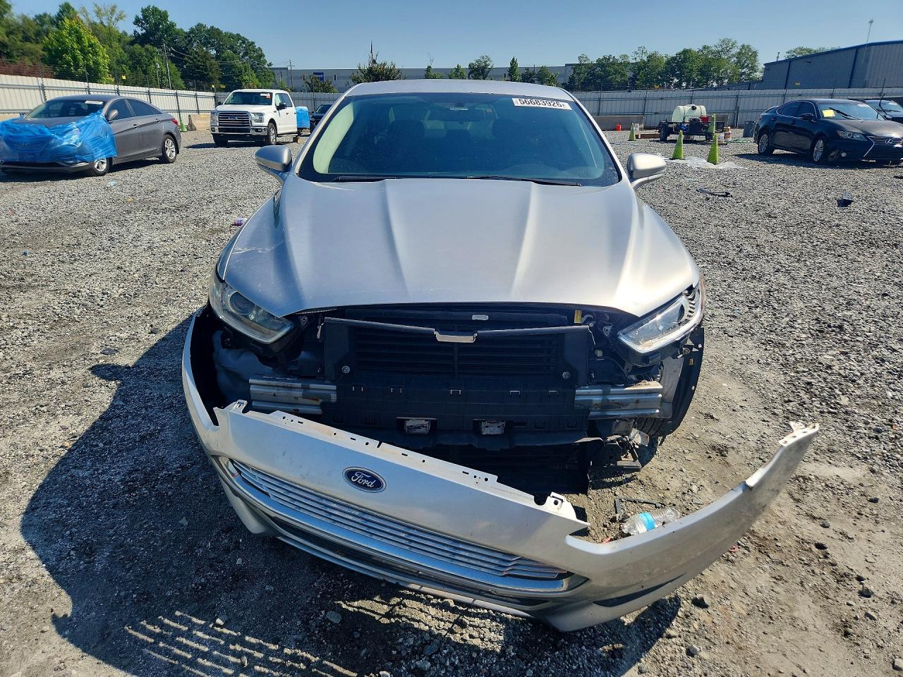 2014 Ford Fusion Se Silver vin: 3FA6P0H77ER114517