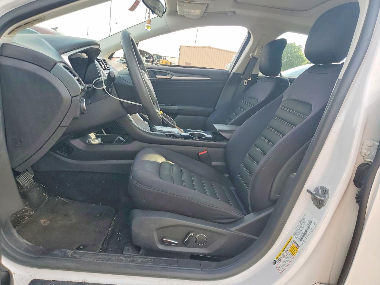 2014 Ford Fusion Se White vin: 3FA6P0H77ER151924