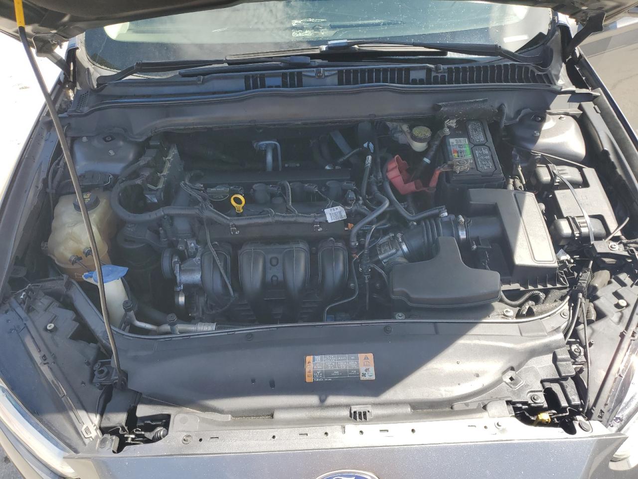 2014 Ford Fusion Se Gray vin: 3FA6P0H77ER164981