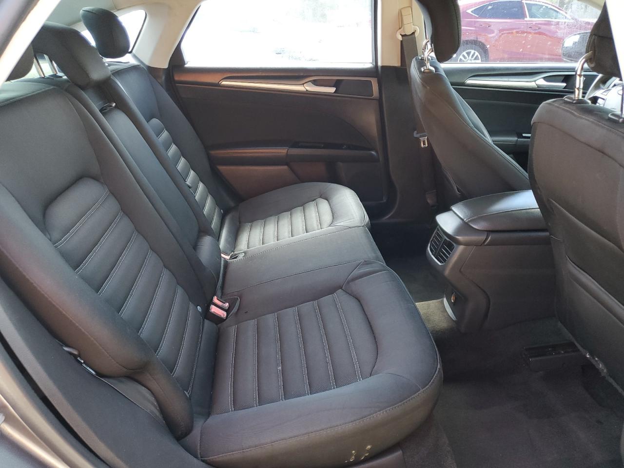 2014 Ford Fusion Se Gray vin: 3FA6P0H77ER164981
