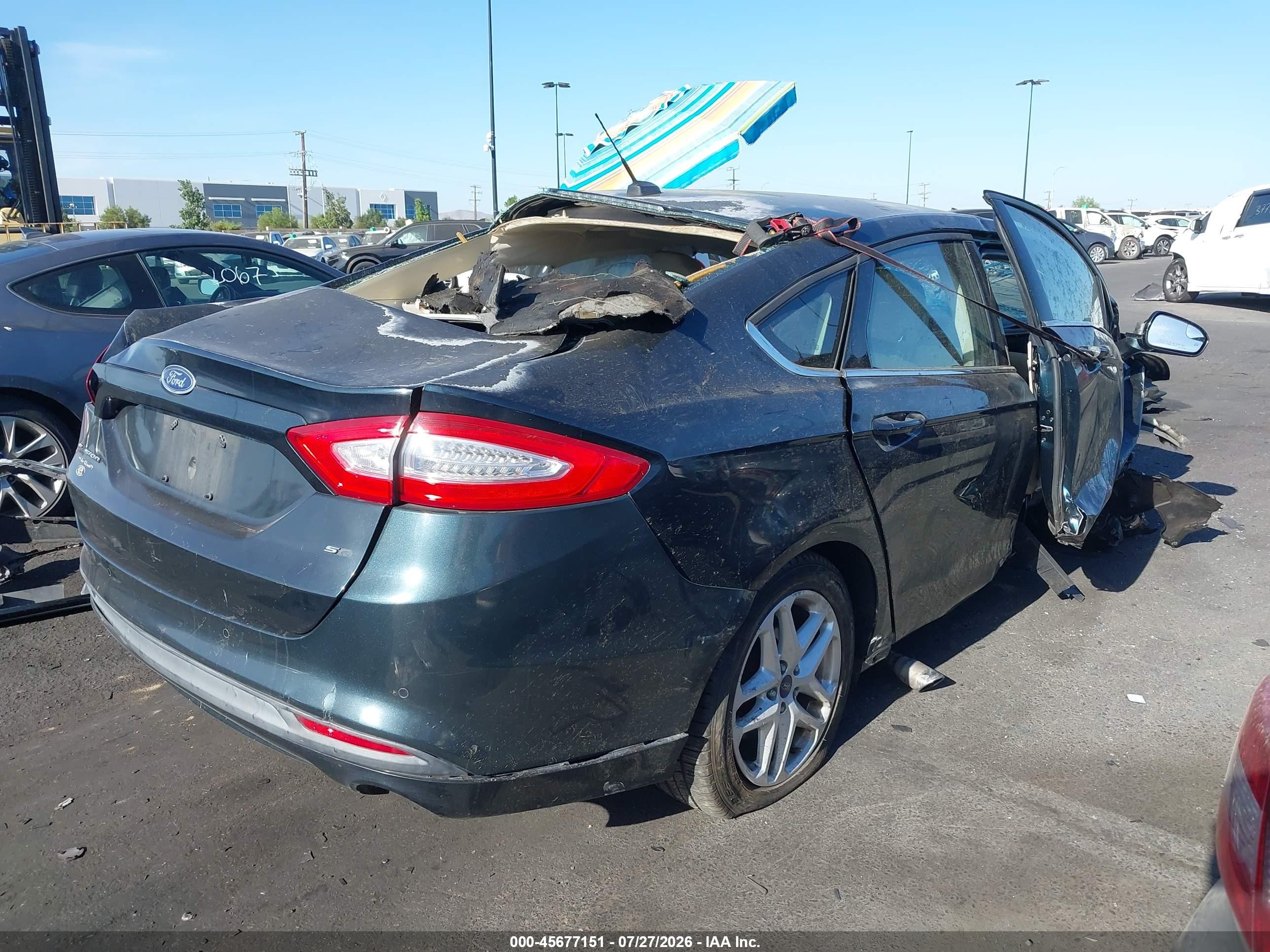 2014 Ford Fusion Se Black vin: 3FA6P0H77ER170456