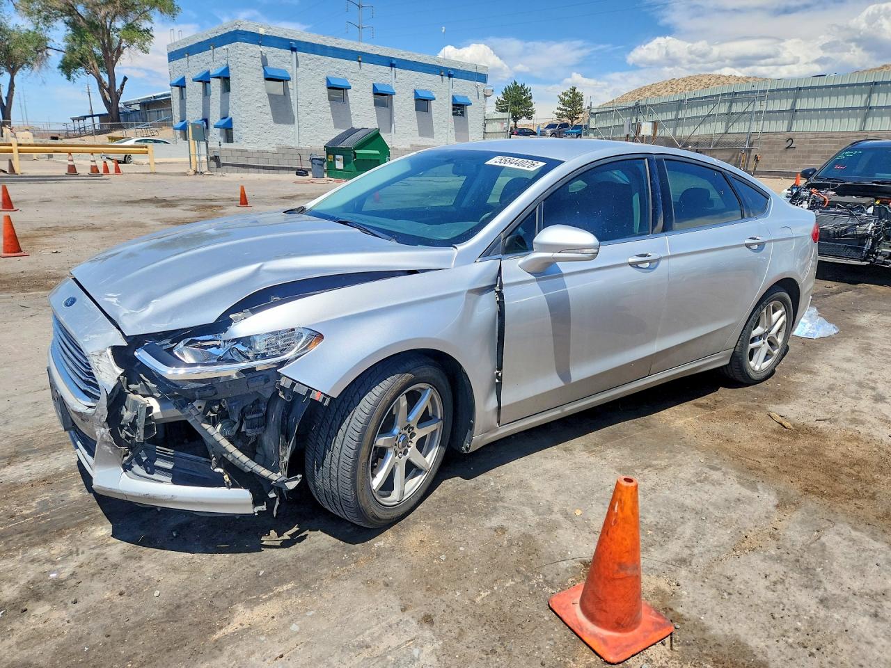 2014 Ford Fusion Se Silver vin: 3FA6P0H77ER178072