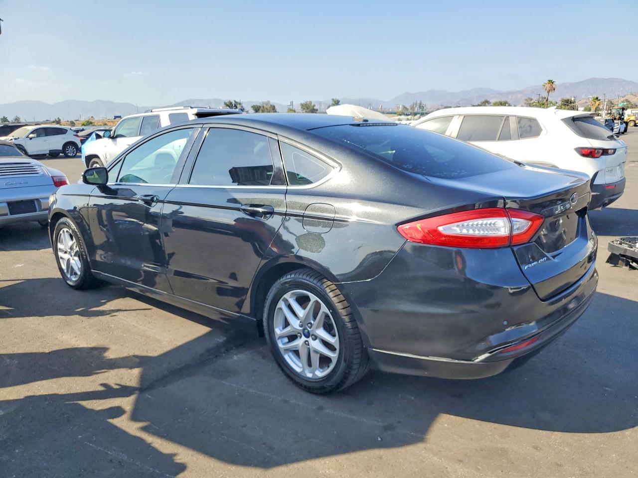 2014 Ford Fusion Se Black vin: 3FA6P0H77ER185409
