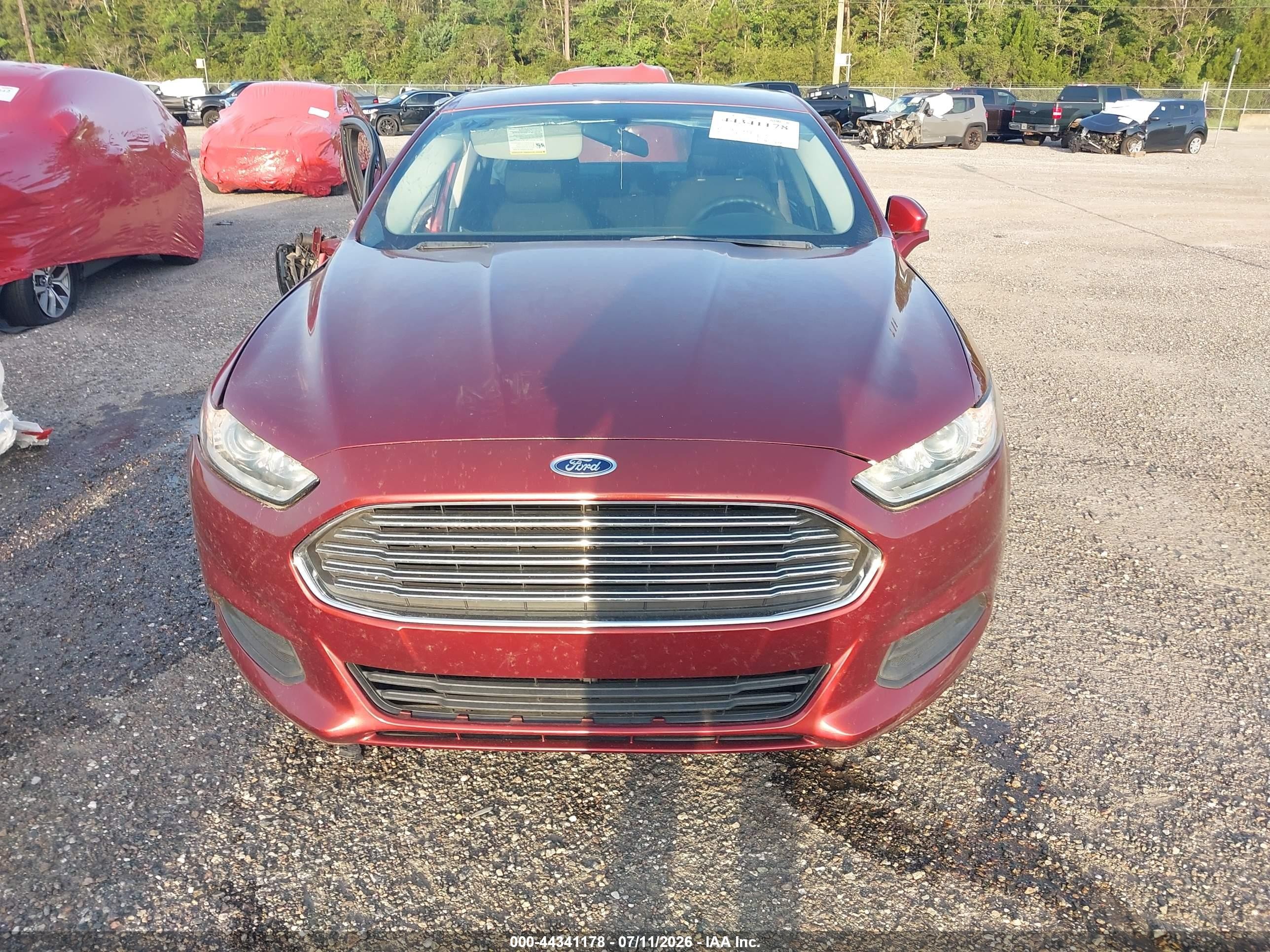 2014 Ford Fusion Se Maroon vin: 3FA6P0H77ER190822
