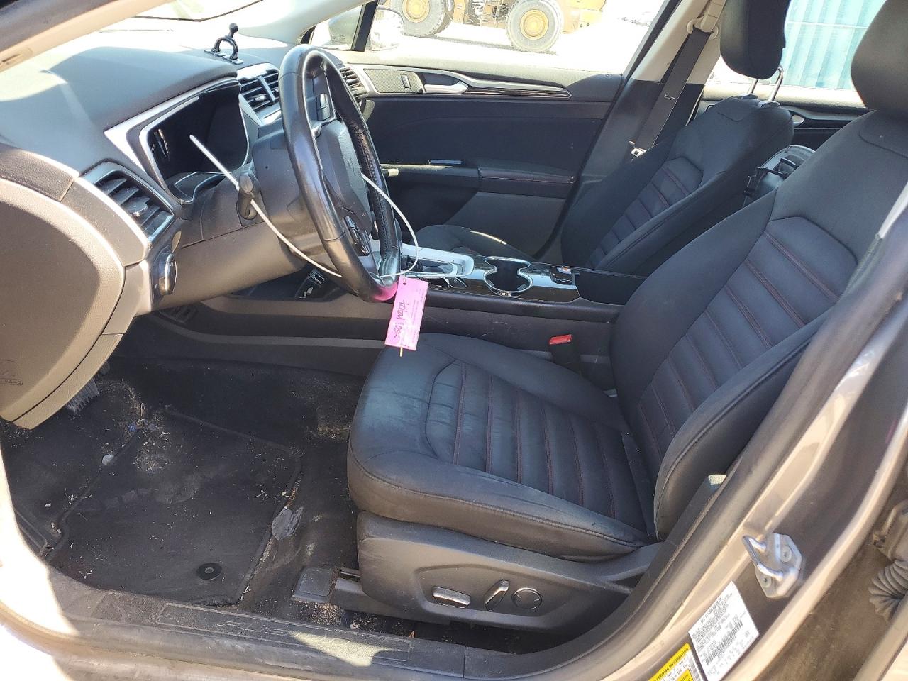 2014 Ford Fusion Se Gray vin: 3FA6P0H77ER220577