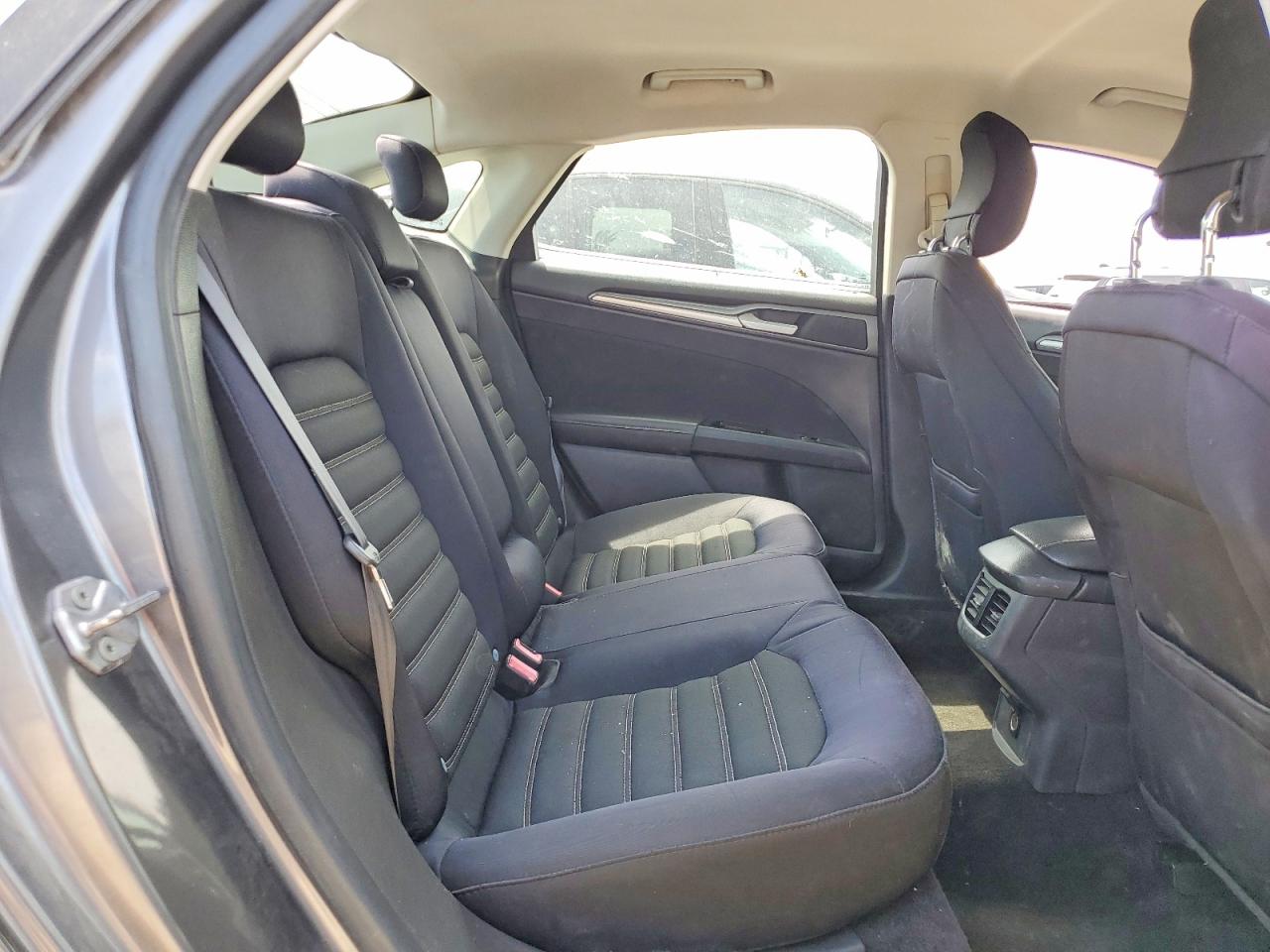 2014 Ford Fusion Se Gray vin: 3FA6P0H77ER228243