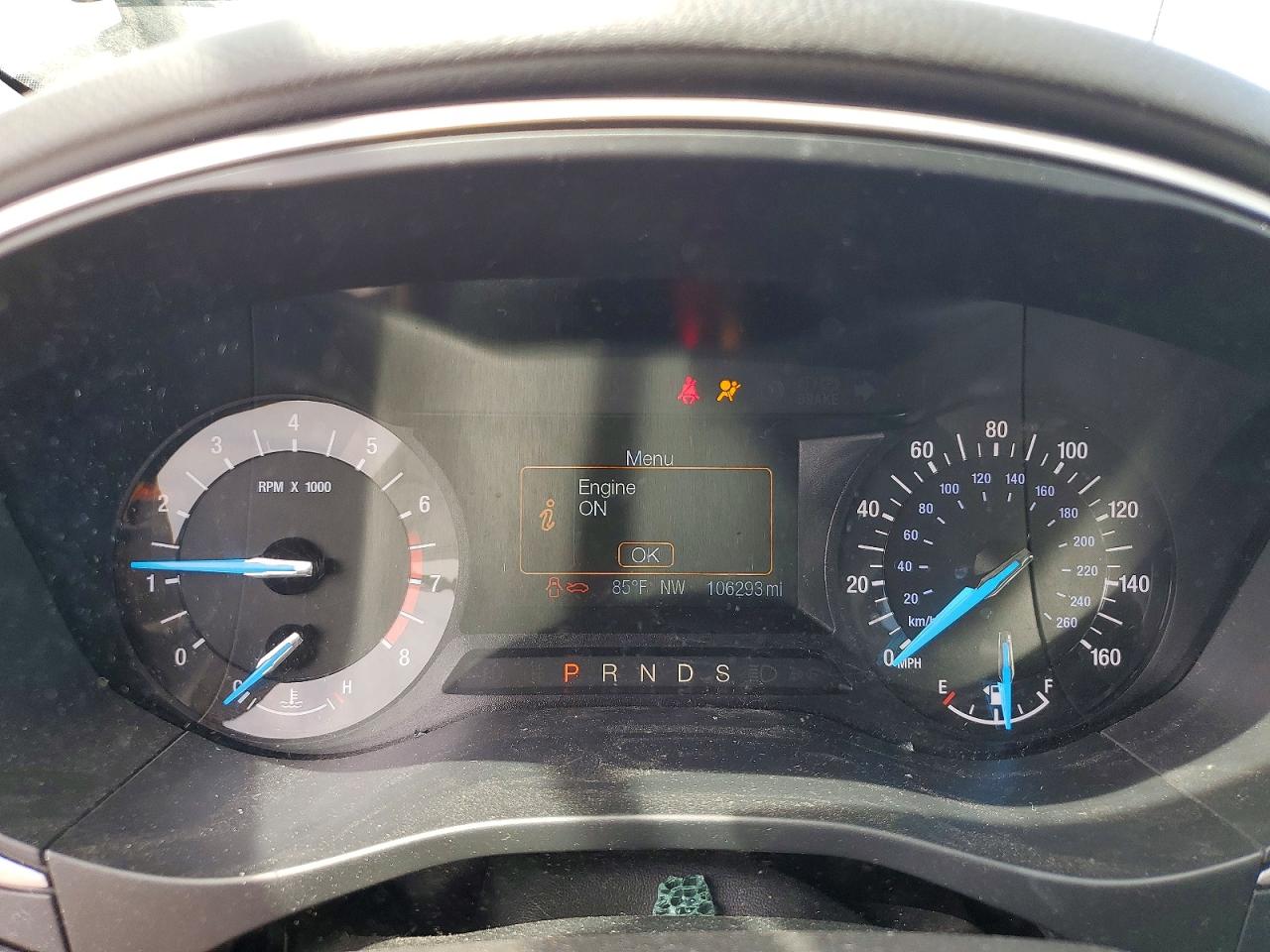 2014 Ford Fusion Se Gray vin: 3FA6P0H77ER228243