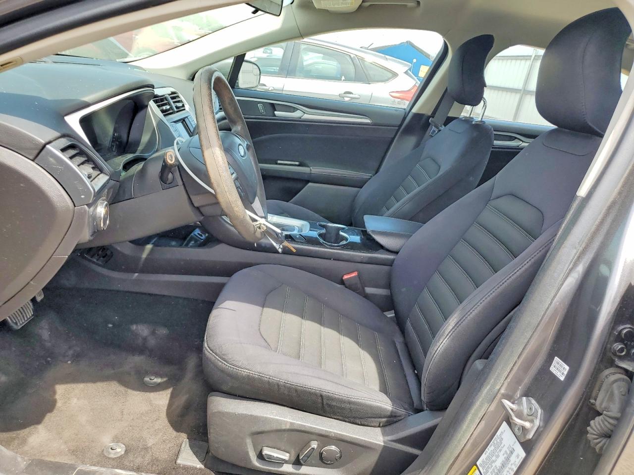 2014 Ford Fusion Se Gray vin: 3FA6P0H77ER228243