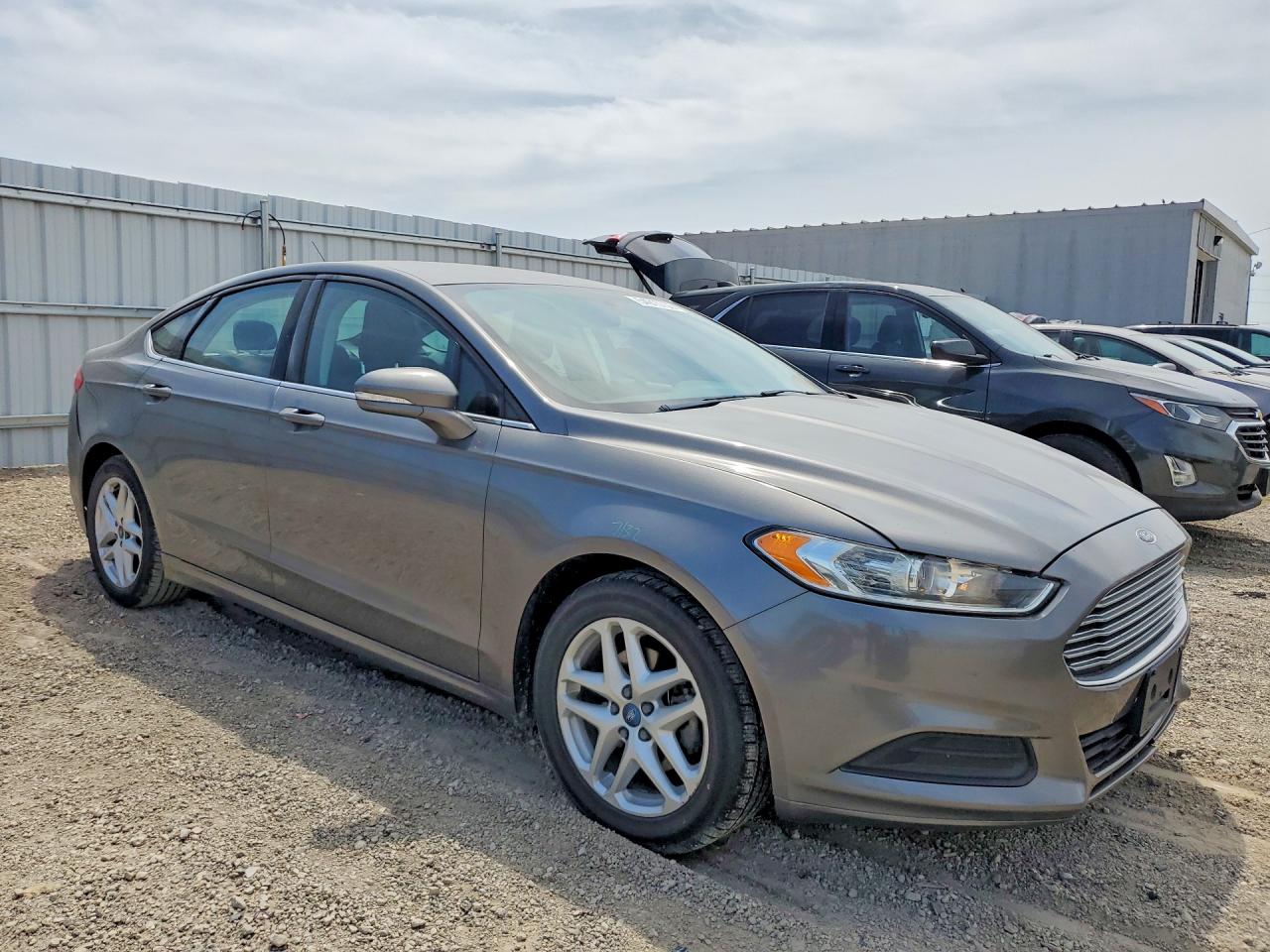 2014 Ford Fusion Se Gray vin: 3FA6P0H77ER228243