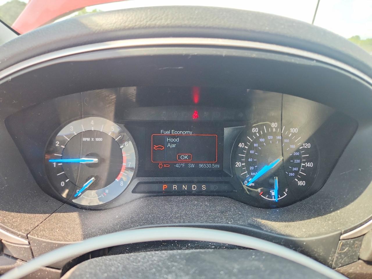 2014 Ford Fusion Se Red vin: 3FA6P0H77ER265339