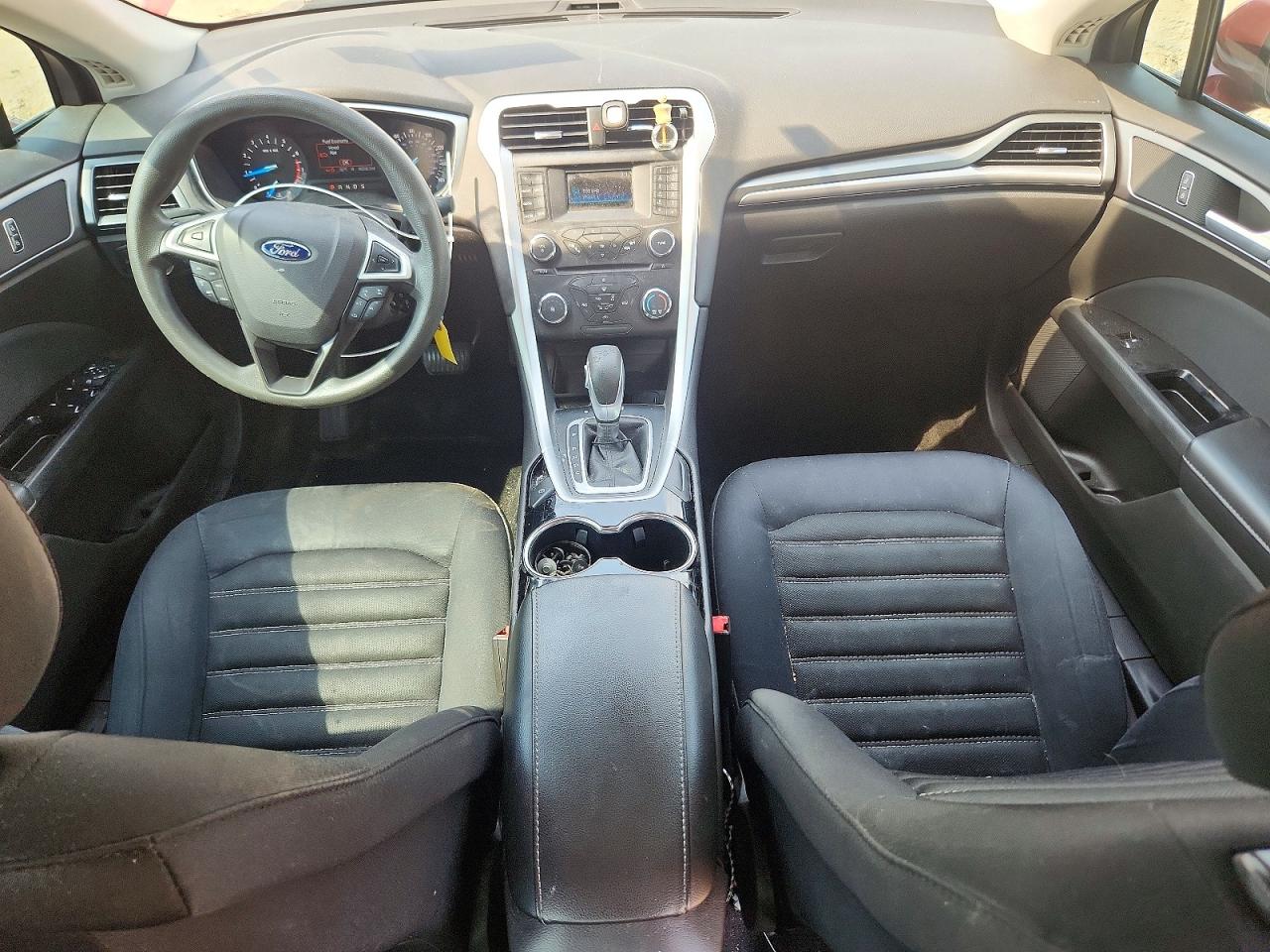 2014 Ford Fusion Se Red vin: 3FA6P0H77ER265339
