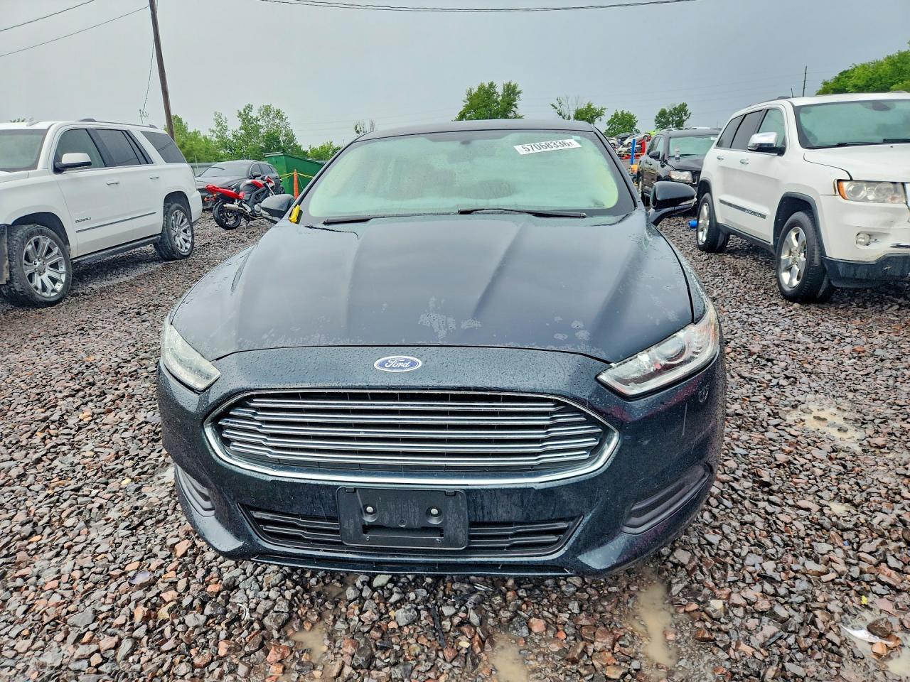 2014 Ford Fusion Se Black vin: 3FA6P0H77ER266183