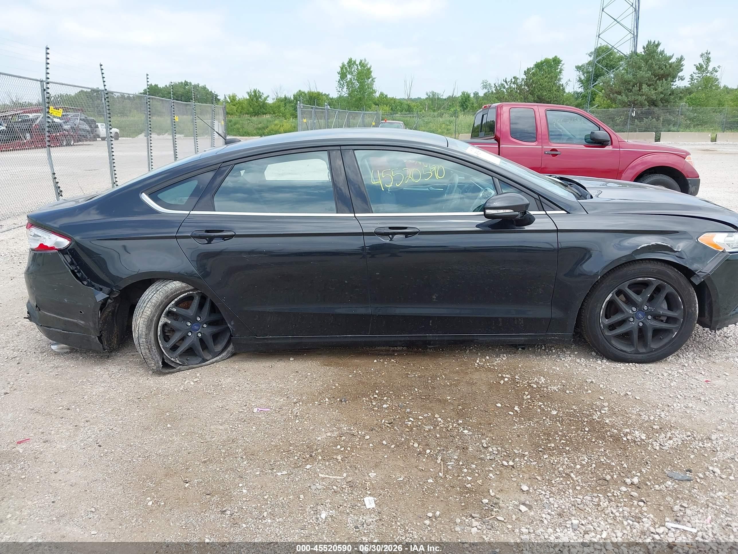 2014 Ford Fusion Se Черный vin: 3FA6P0H77ER277961