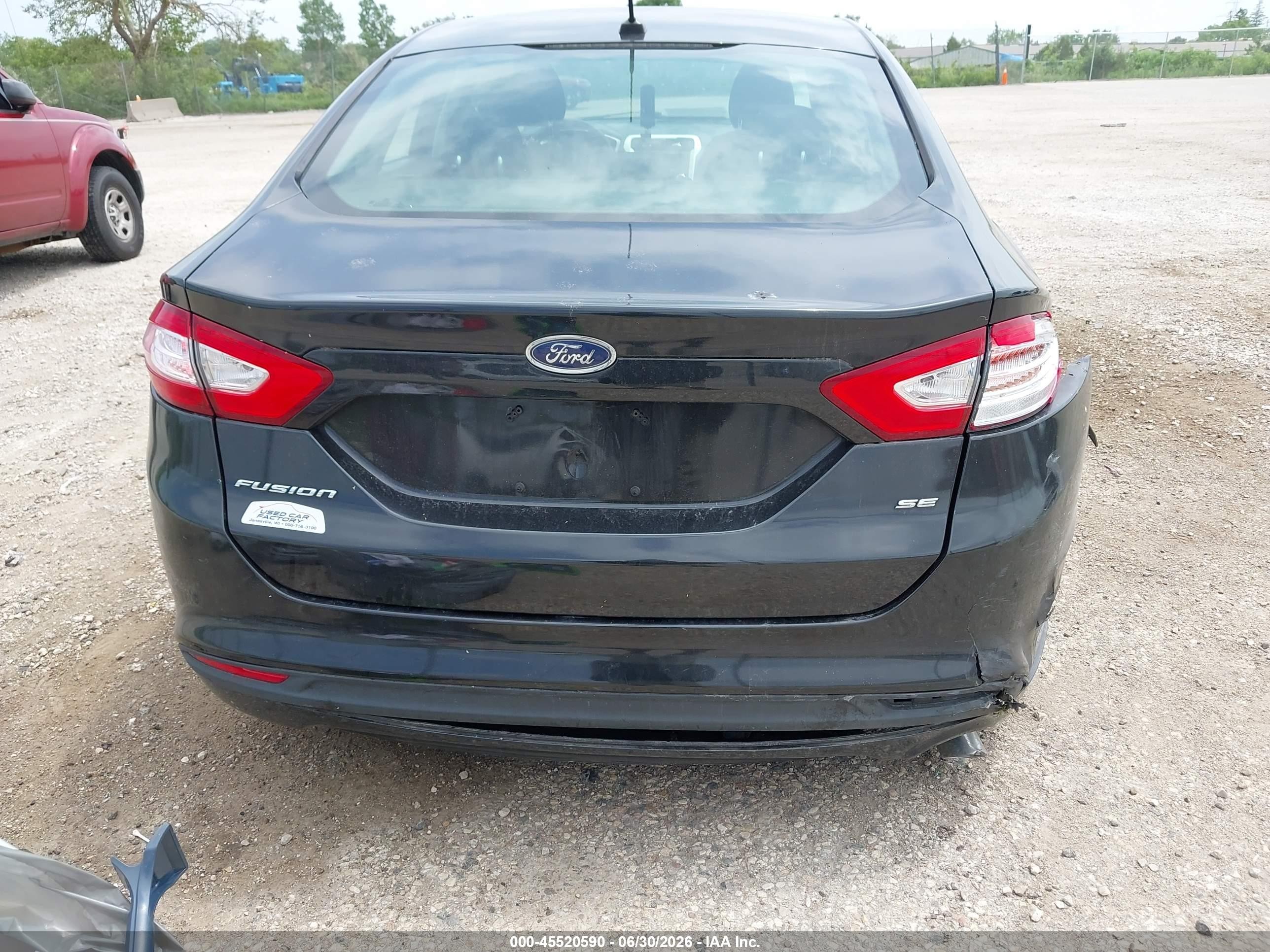 2014 Ford Fusion Se Черный vin: 3FA6P0H77ER277961