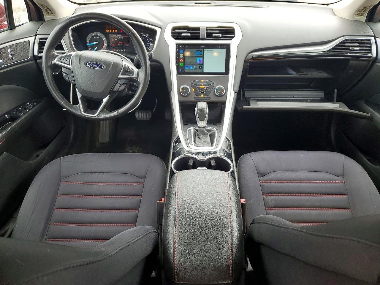 2014 Ford Fusion Se Red vin: 3FA6P0H77ER301482