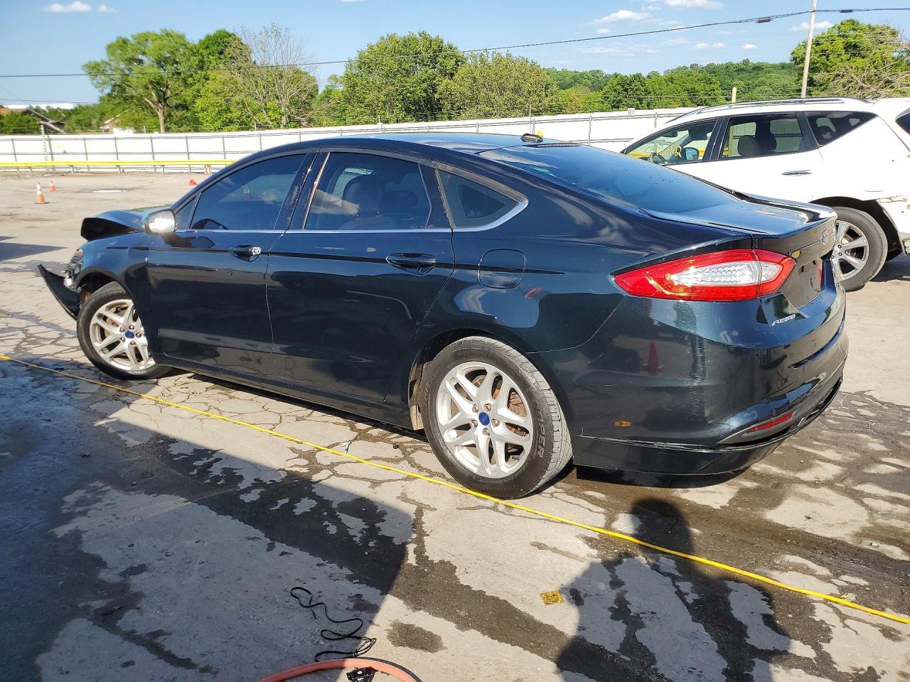 2014 Ford Fusion Se Black vin: 3FA6P0H77ER363044