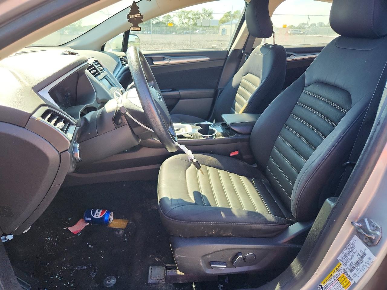 2014 Ford Fusion Se Silver vin: 3FA6P0H77ER364811