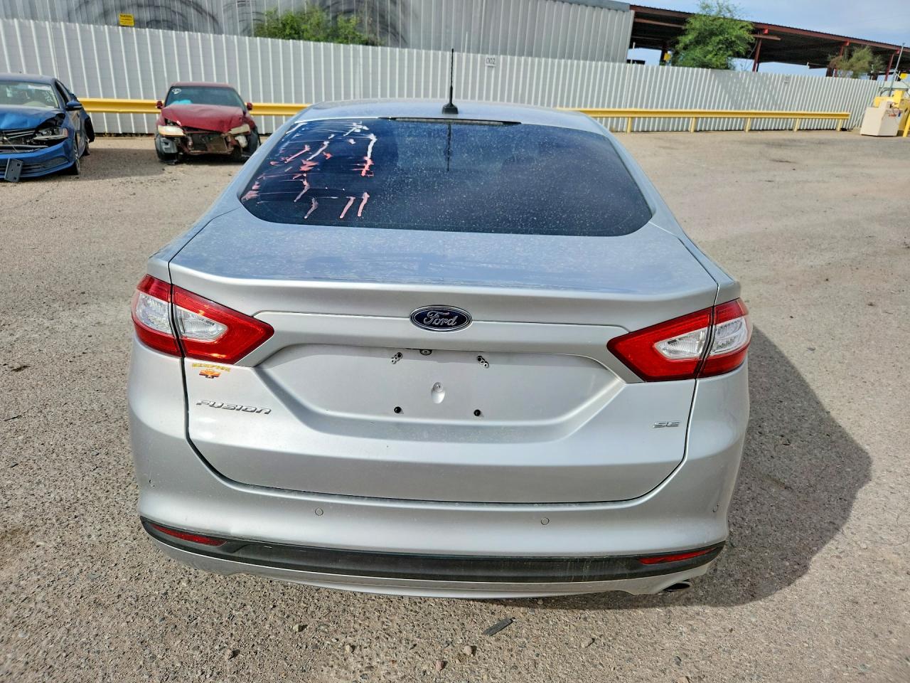 2014 Ford Fusion Se Silver vin: 3FA6P0H77ER392219