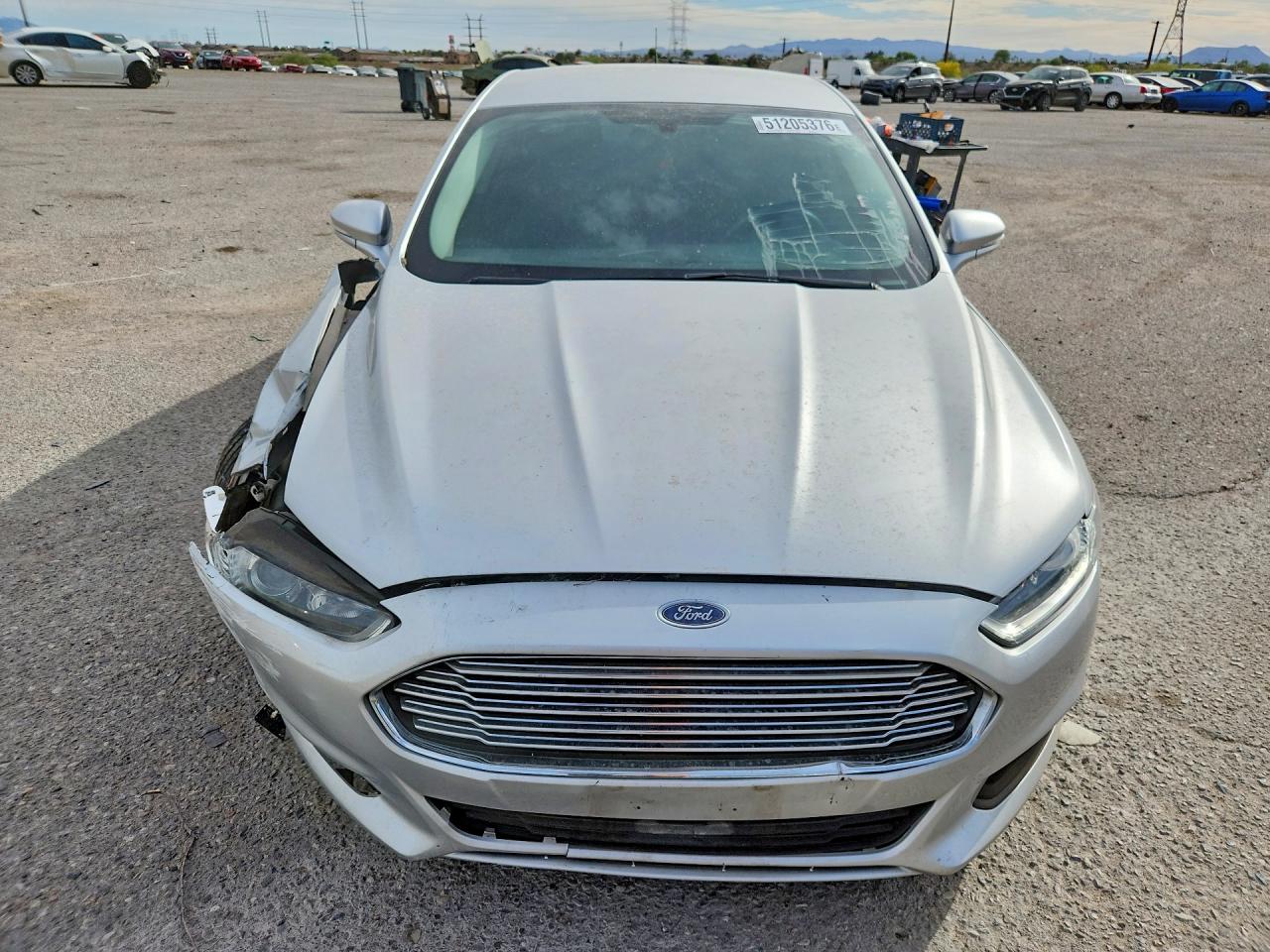 2014 Ford Fusion Se Silver vin: 3FA6P0H77ER392219