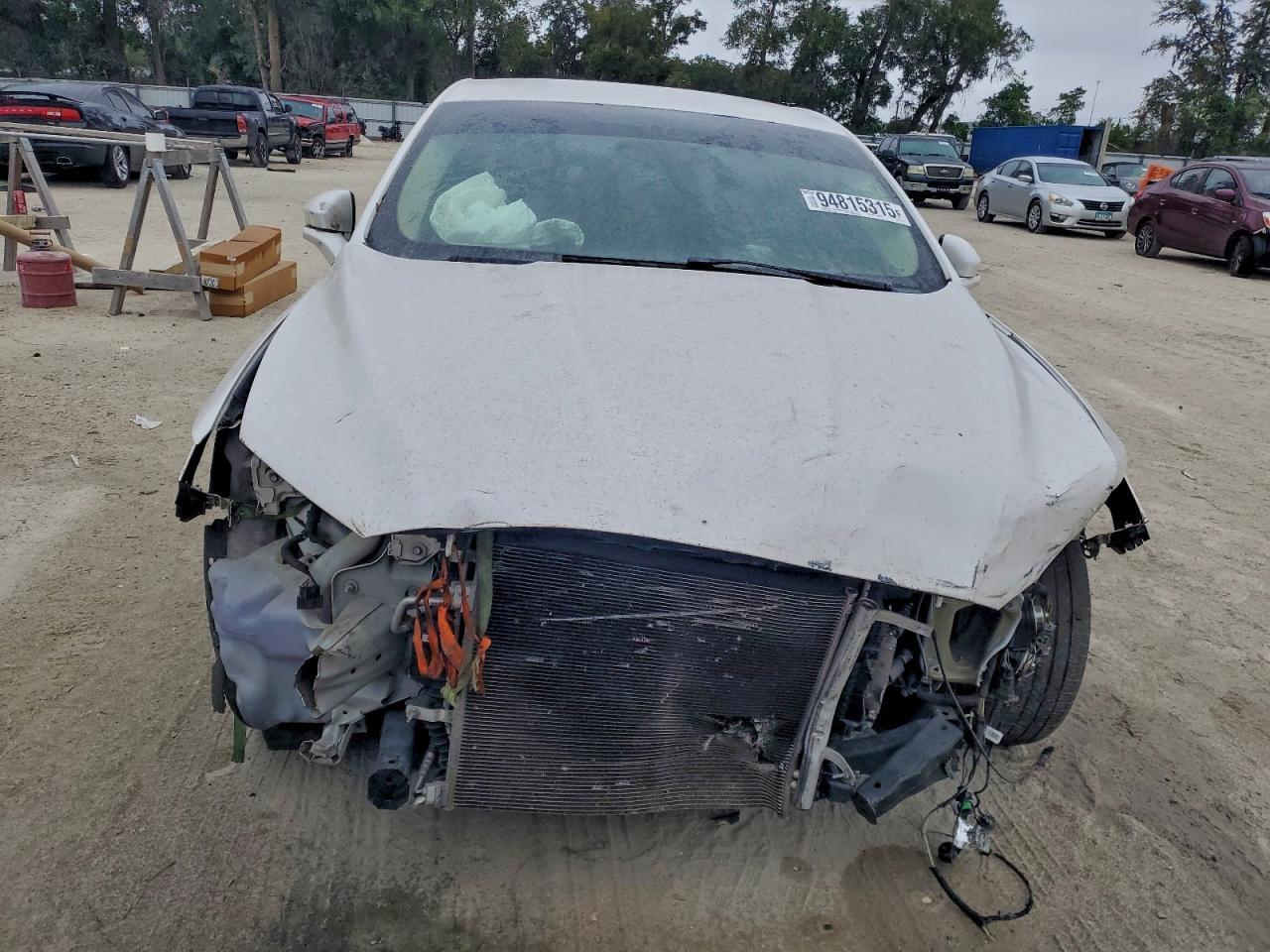 2015 Ford Fusion Se Белый vin: 3FA6P0H77FR123879