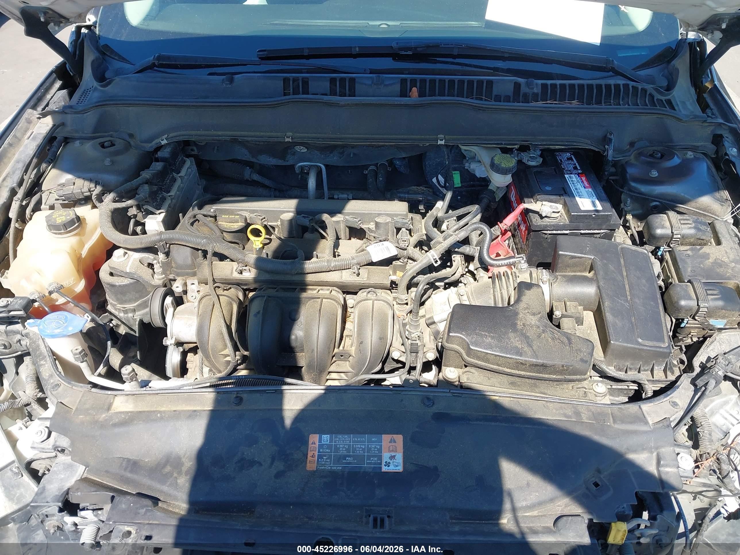 2015 Ford Fusion Se Gray vin: 3FA6P0H77FR128614