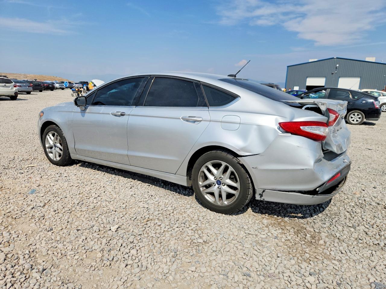 2015 Ford Fusion Se Silver vin: 3FA6P0H77FR132257
