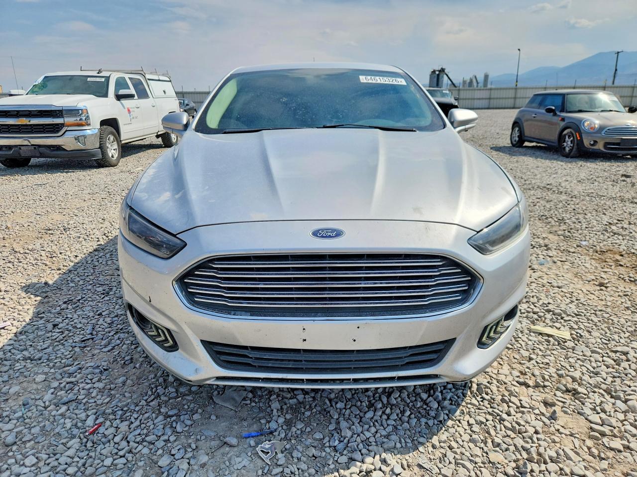 2015 Ford Fusion Se Silver vin: 3FA6P0H77FR132257