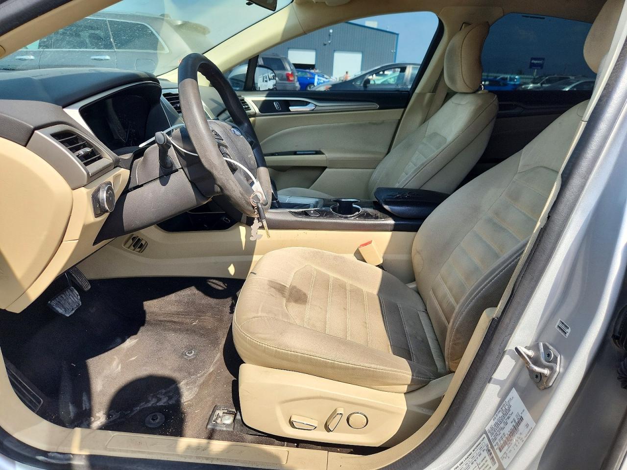 2015 Ford Fusion Se Silver vin: 3FA6P0H77FR132257