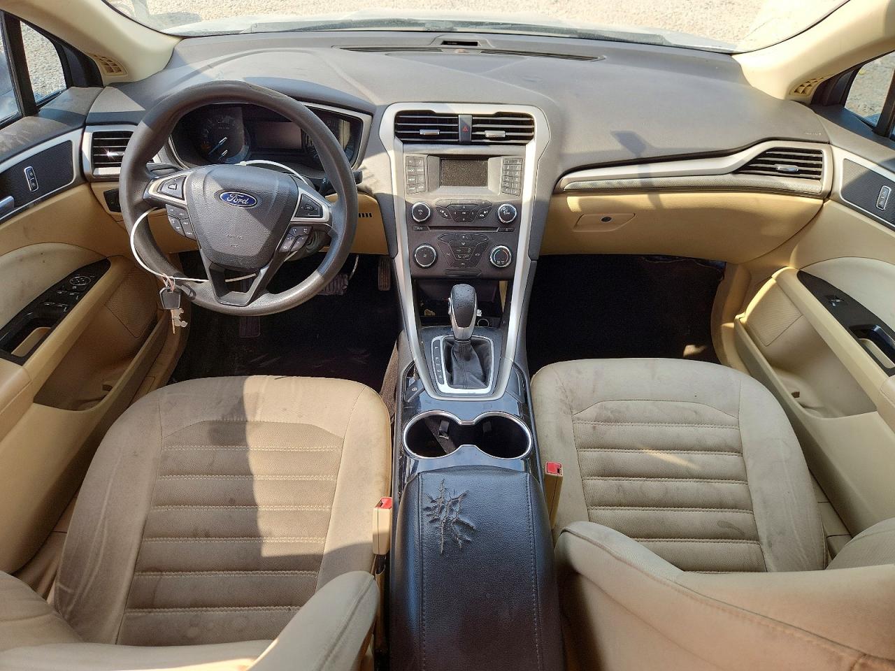 2015 Ford Fusion Se Silver vin: 3FA6P0H77FR132257