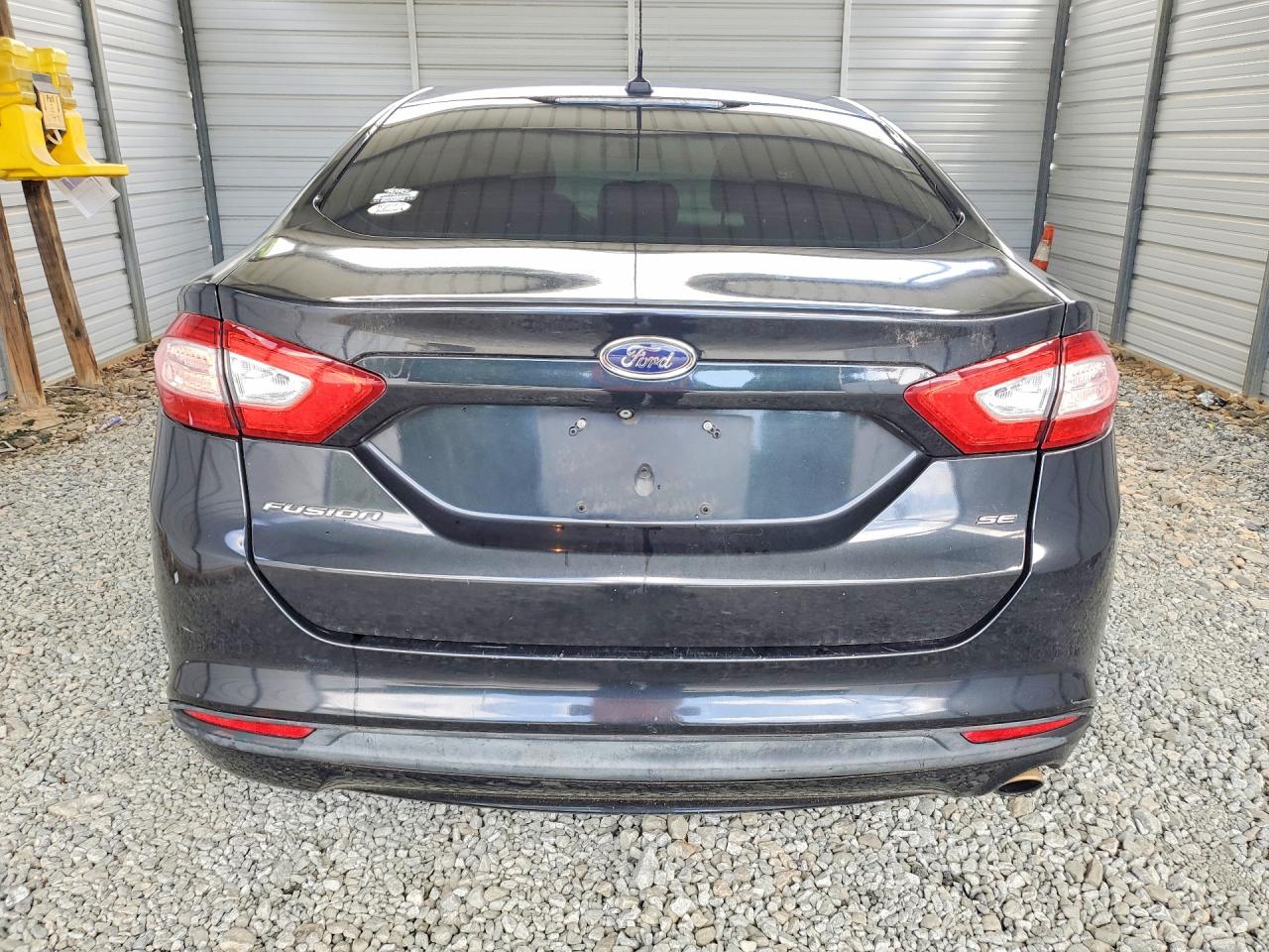 2015 Ford Fusion Se Charcoal vin: 3FA6P0H77FR134851