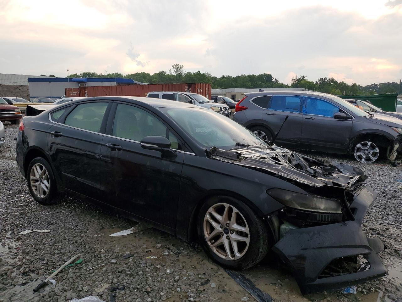 2015 Ford Fusion Se Black vin: 3FA6P0H77FR141363