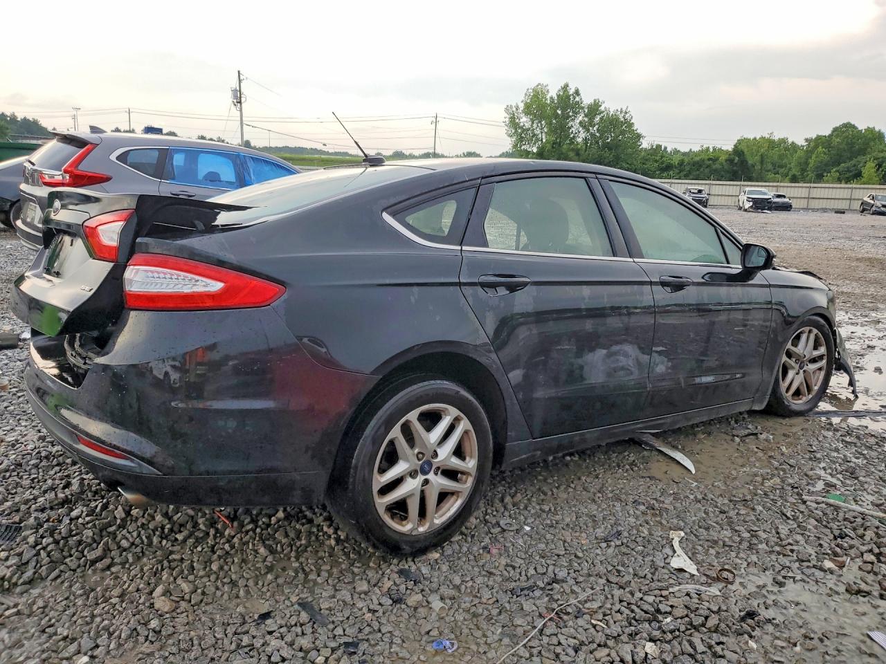 2015 Ford Fusion Se Black vin: 3FA6P0H77FR141363