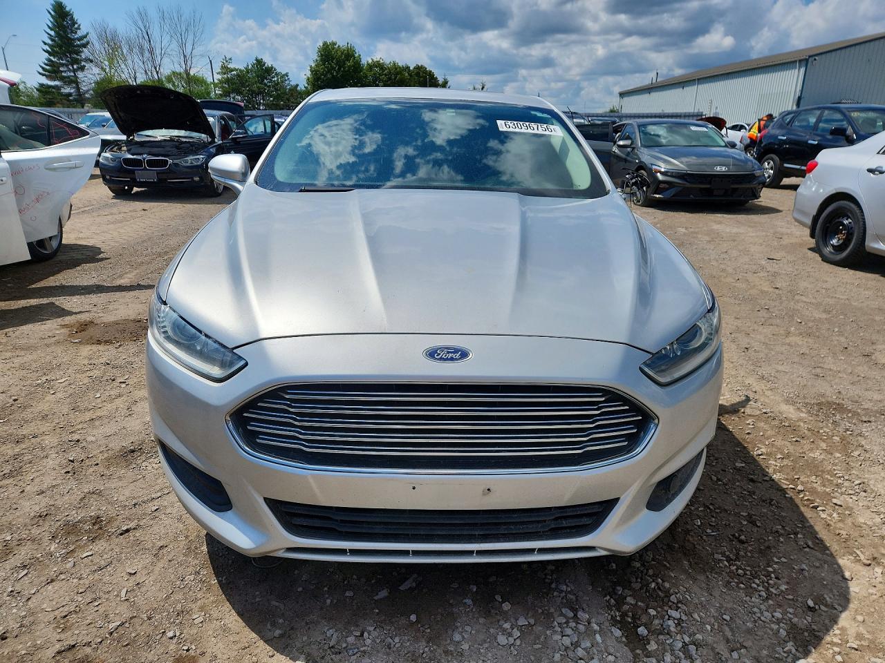 2015 Ford Fusion Se Silver vin: 3FA6P0H77FR147938