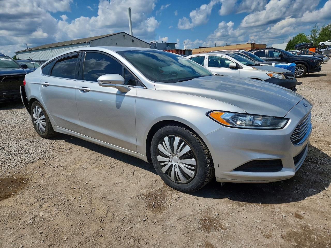 2015 Ford Fusion Se Silver vin: 3FA6P0H77FR147938