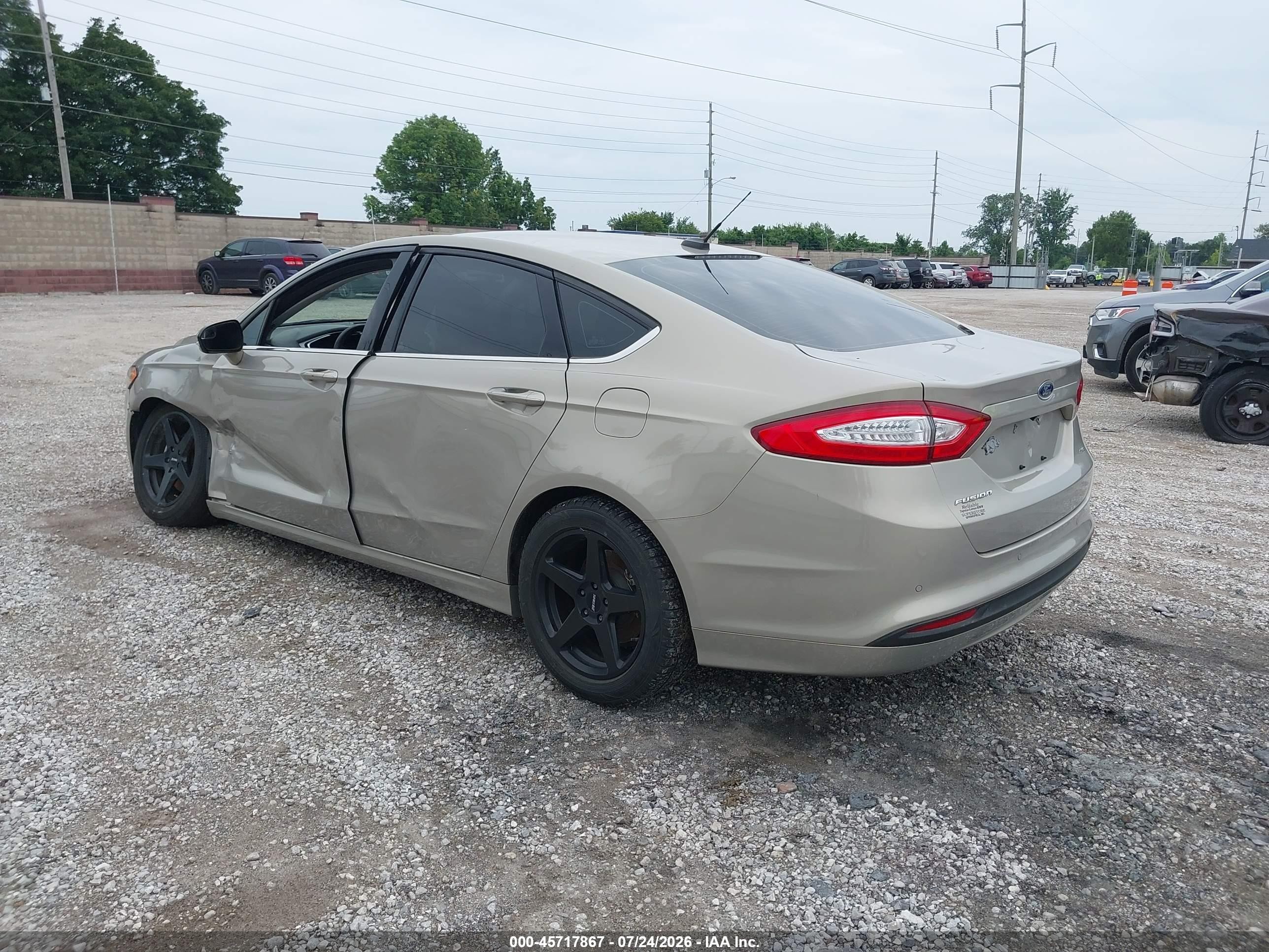 2015 Ford Fusion Se Gold vin: 3FA6P0H77FR193785